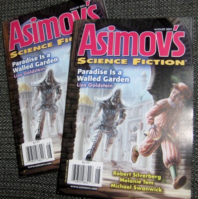 Contributor's copies of Asimov's