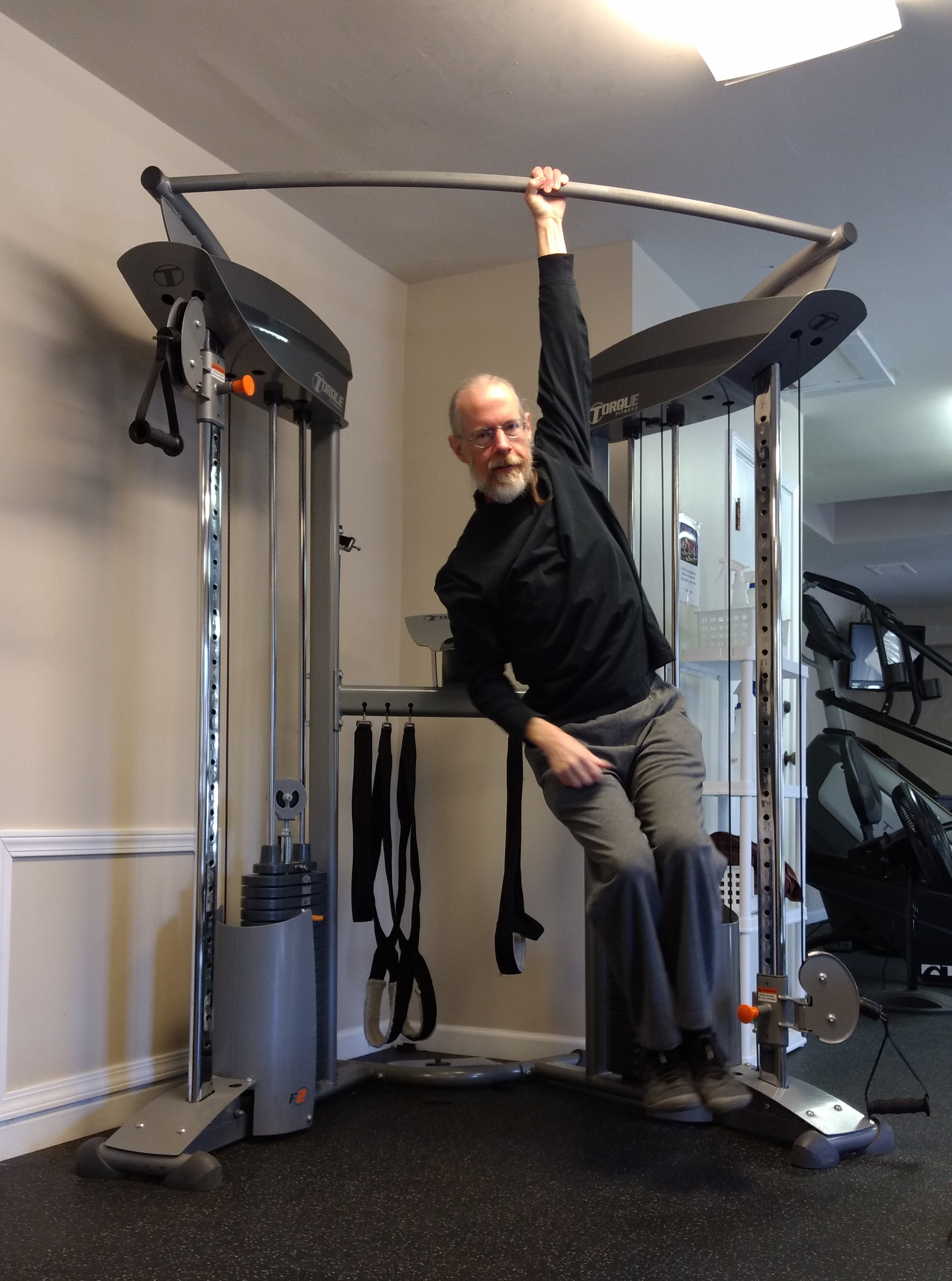 Achievement unlocked Onearm hang Philip Brewer